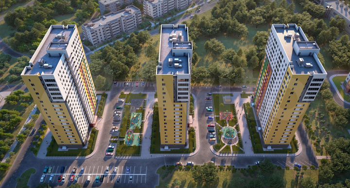 1-к. квартира, 39,9 м², 18/19 эт.