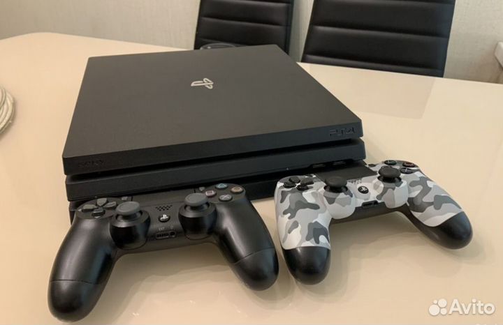 Sony playstation 4 PS4 pro 1tb с играми