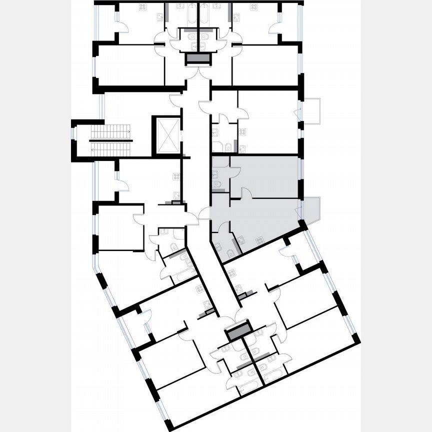 1-к. квартира, 41,3 м², 2/3 эт.