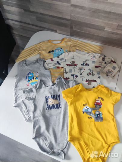 Вещи пакетом на мальчика 74, 80, 86