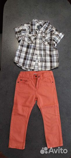 Джинсы + рубашка