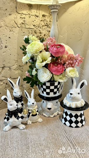 Фигурки статуэтки зайцы