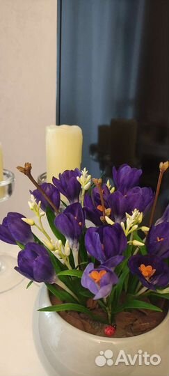 Цветы из холодного фарфора