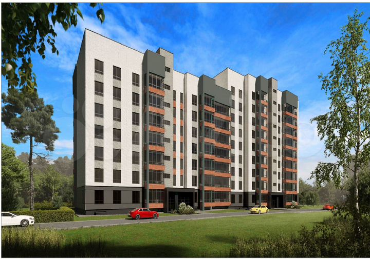 2-к. квартира, 77,8 м², 3/9 эт.