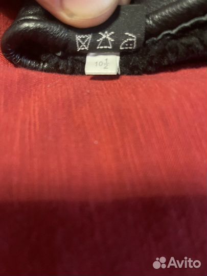 Перчатки зимние мужские натуральная кожа