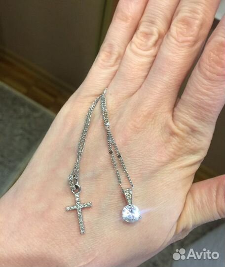 Украшения золото, Swarowski, бижутерия