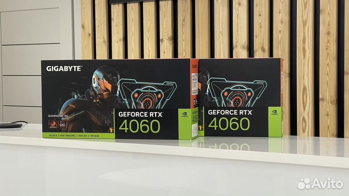 Видеокарта RTX 4060 Gigabyte Gaming OC 3х кулерная