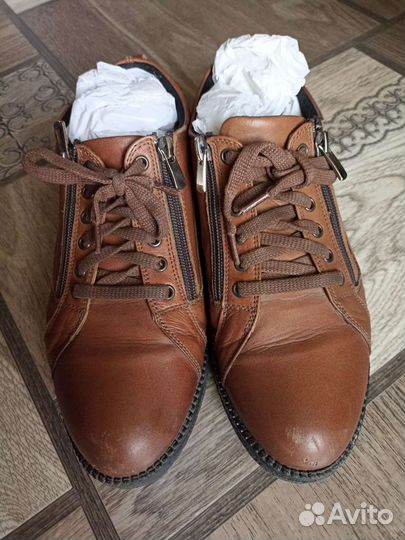Полуботинки женские 39 размер натуральная кожа