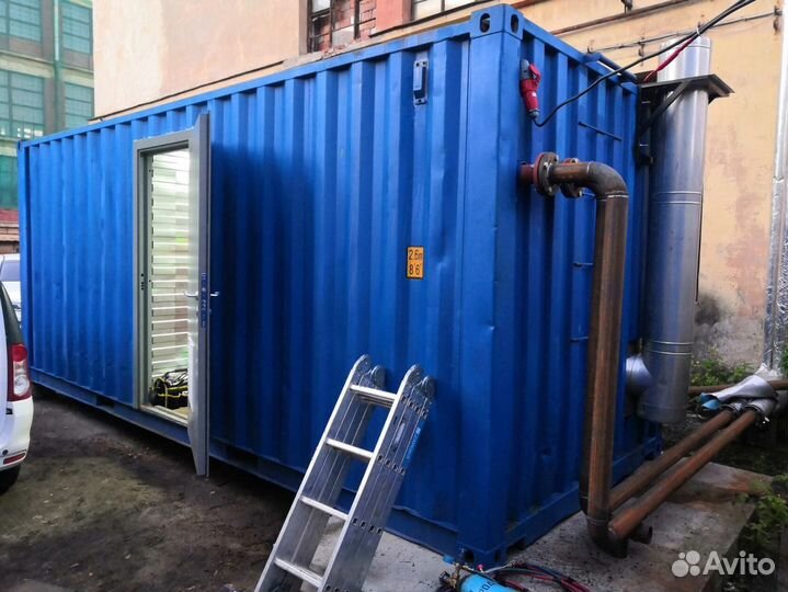 Блочно модульная дизельная котельная 1000 кВт