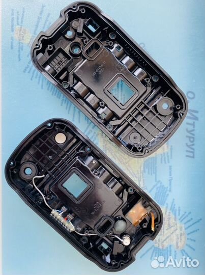 Задняя часть корпуса без контактов Garmin 650t