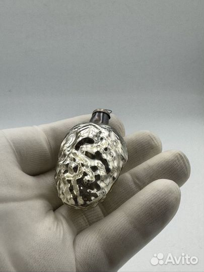 Елочные игрушки СССР шишка (387)