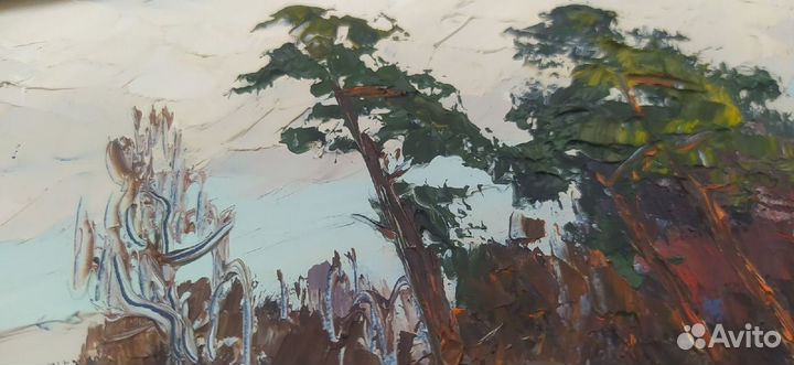 Картина Екатерининская Пустынь.Художник В.Алексеев