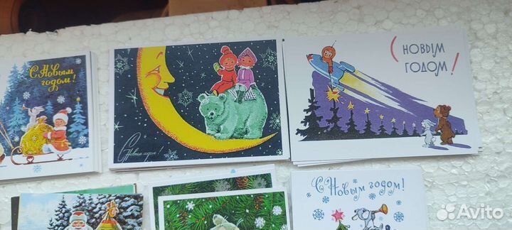 Календарики с новым годом 2016. Художник Зарубин