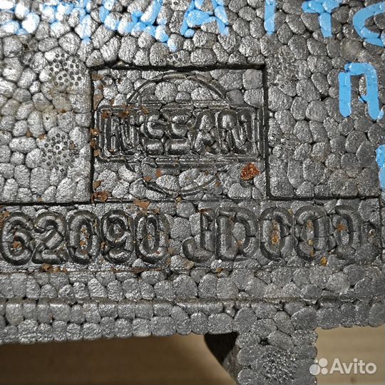 Абсорбер переднего бампера верхний Qashqai J10