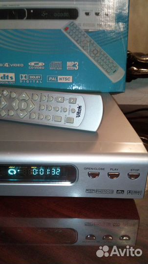 Vitek VT-4004. DVD/CD/MP3/S-video.отл.сост.Austria