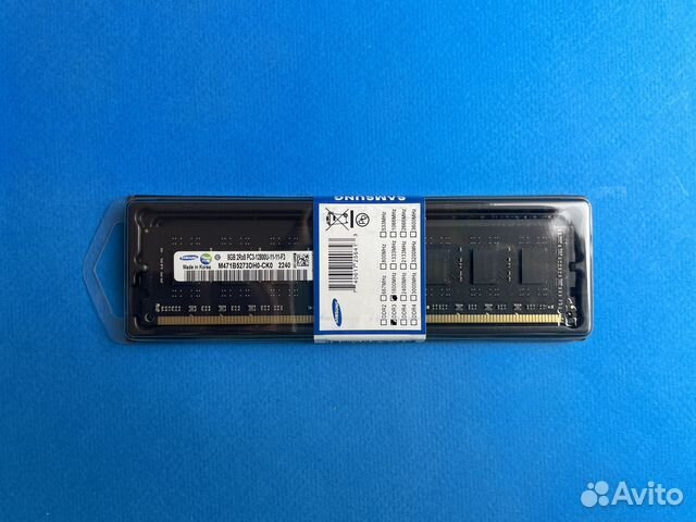 DDR3 8GB 1600Mhz samsung dimm Новая с Гарантией