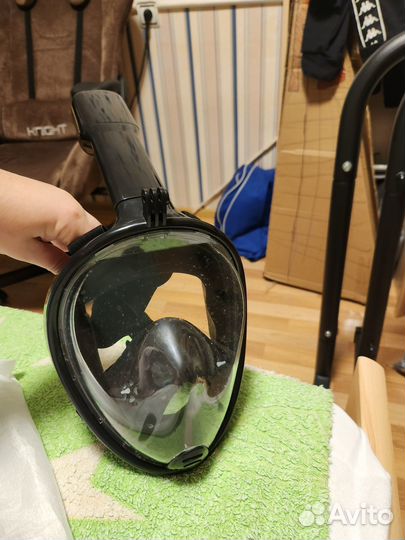 Маска для плавания полнолицевая