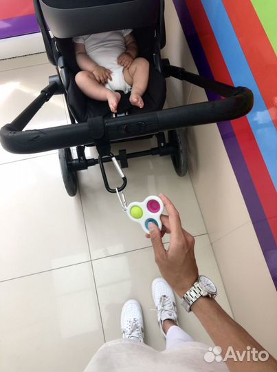 Коляска Cybex priam 2 в 1 Deep Black