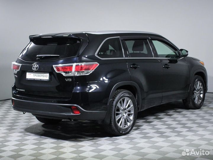 Toyota Highlander 3.5 AT, 2014, 180 329 км