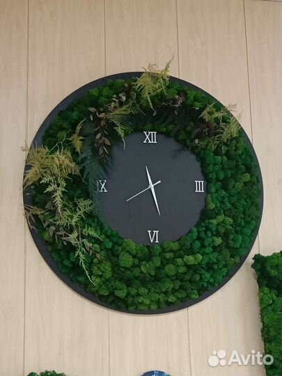 Готовые долговечные панели из мха