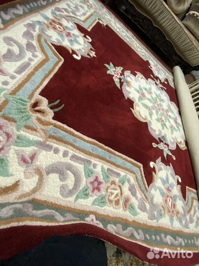 Ковер бу шерстяной китайская лепка