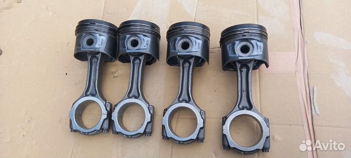 Toyota land cruiser Prado Шатун и поршень 1KD-FTV