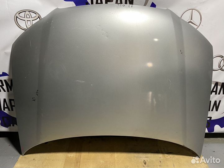 Серебристый Капот Audi A3