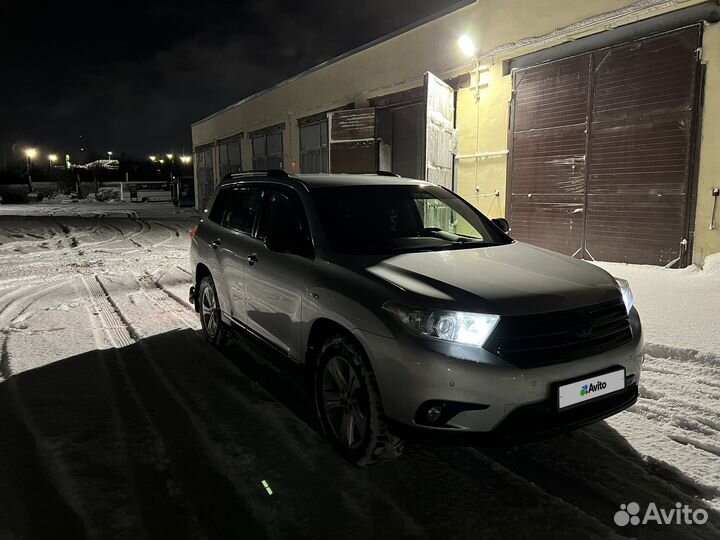 Toyota Highlander 3.5 AT, 2011, 152 000 км