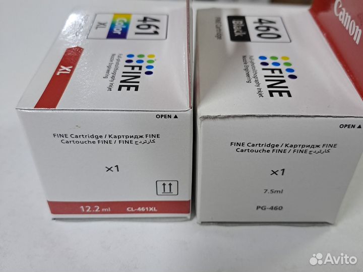 Картриджи Canon CL-460 black