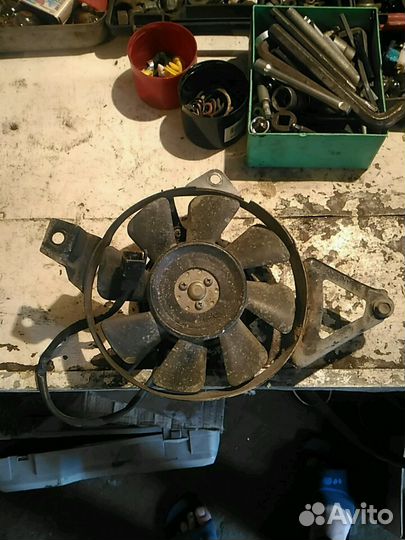 Вентилятор радиатора suzuki rf 400