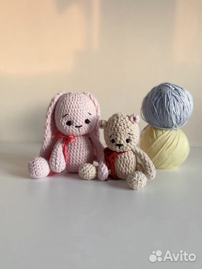 Вязанные игрушки крючком для малыша