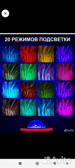 Ночник-проектор-колонка 
