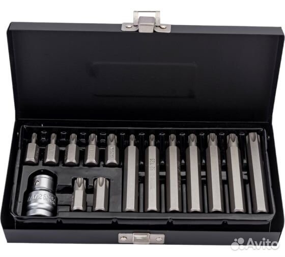 Набор бит torx (15 шт; 1/2) yato YT-0411