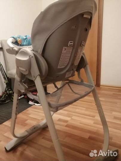 Стульчик для кормления chicco polly magic