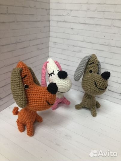 Игрушка беззубик, гусь и собачки