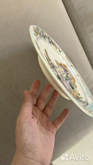 Тарелка керамическая Москва