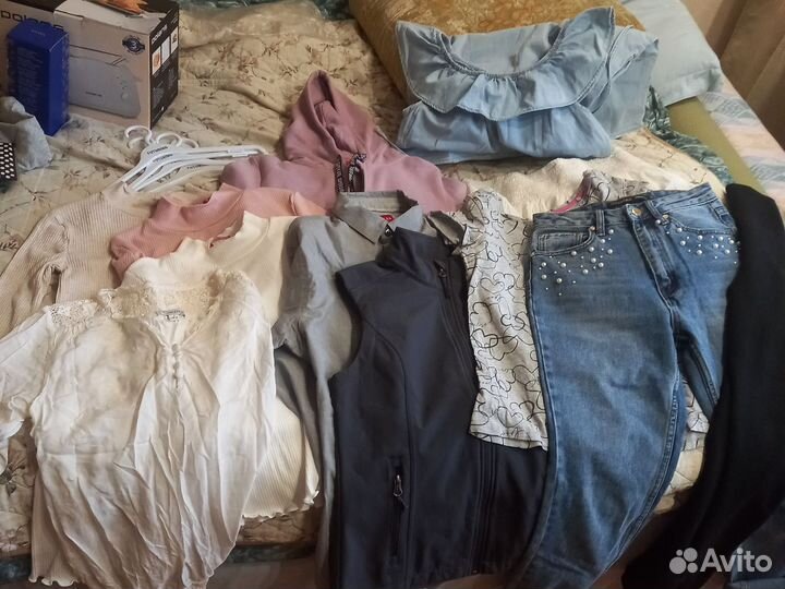 Вещи xs пакетом и тостер