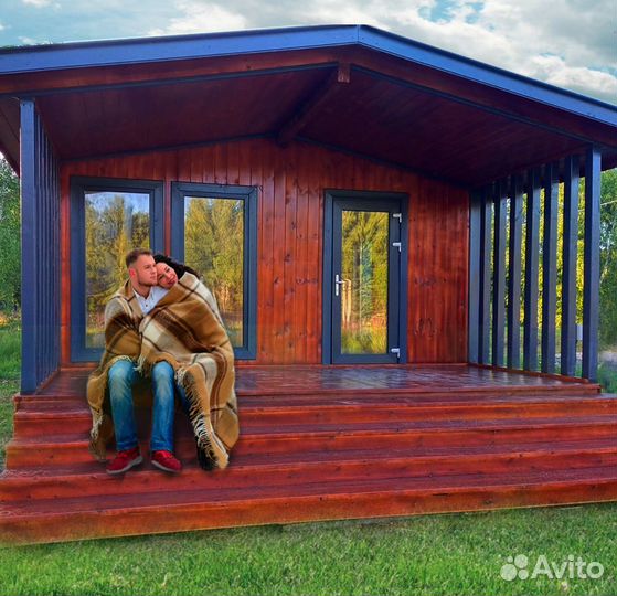 Дом 5х10 Одноэтажный с Террасой