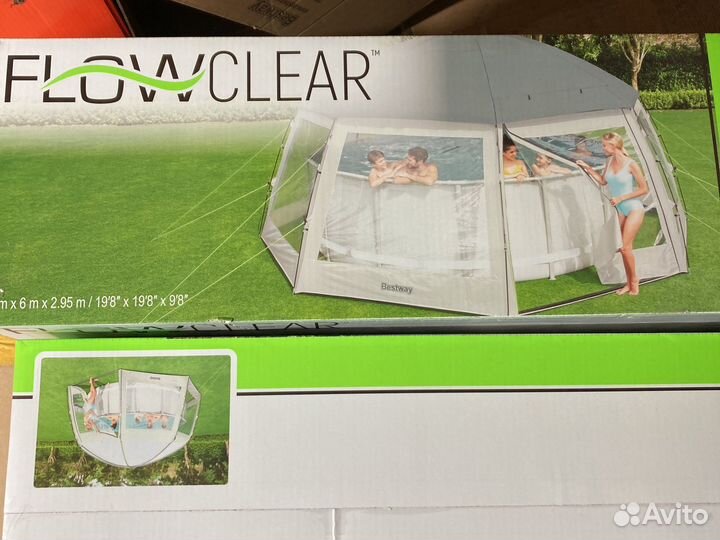 Шатер для бассейна