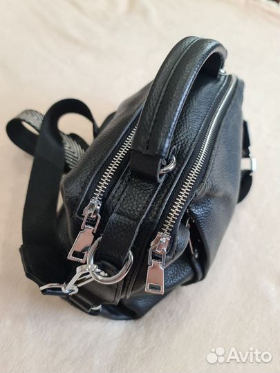 Сумка женская натуральная кожа через плечо