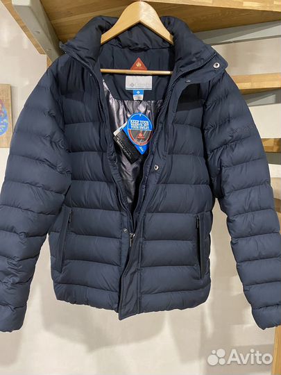 Пуховик мужской на пуху новый Columbia
