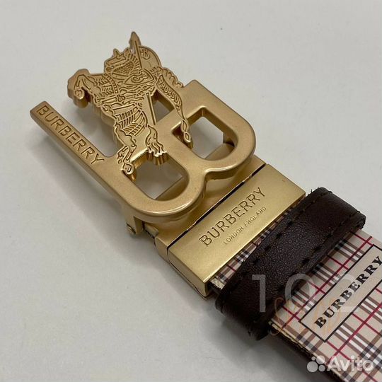 Мужской ремень двухсторонний burberry