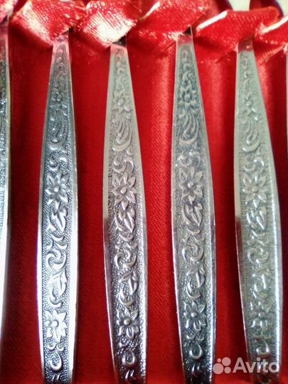 Набор столовый 12 предметный нержавейка