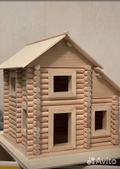 Конструктор деревянный дом
