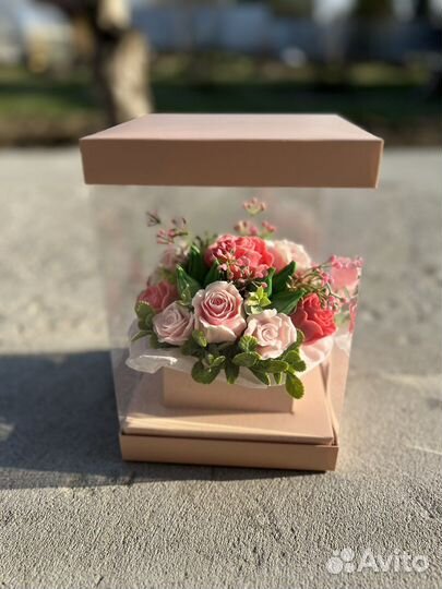 Букет из мыла ручной работы