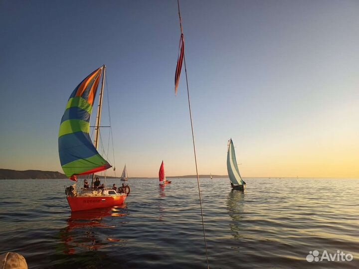 Прогулки на парусной яхте, аренда яхты