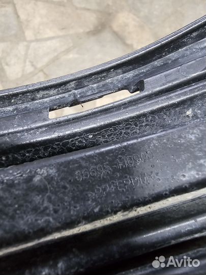 Накладка бампера задняя правая Kia Rio 4 FB