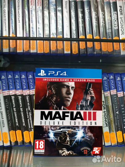 Игра Mafia 3 Deluxe Edition PS4