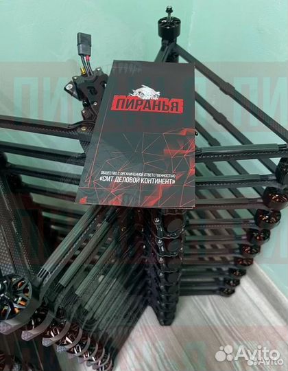 Квaдрoкoптеp FPV Пирaнья 7 и 10 