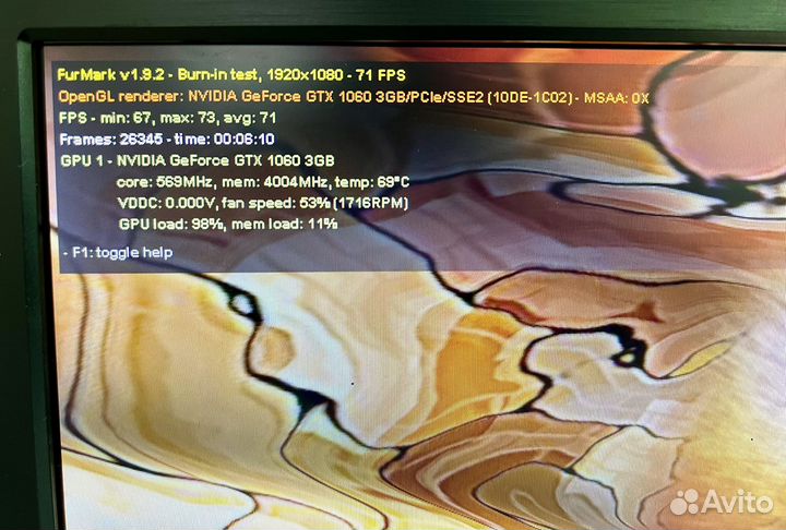 Видеокарта GTX 1060 3Gb Zotac